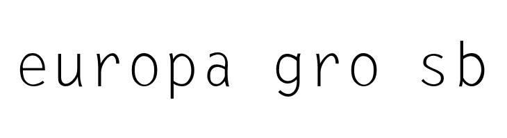 LetterGothic-Thin  Free Fonts Download