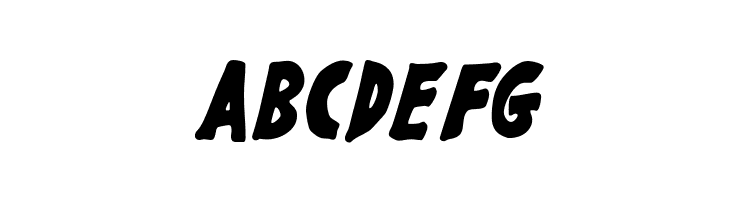 GargleCdRg-BoldItalic  Free Fonts Download