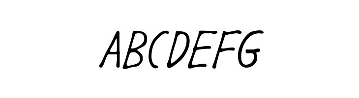 GargleCdRg-Italic  Free Fonts Download