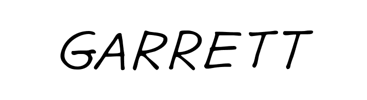 GargleExRg-Italic  Free Fonts Download