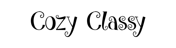 Cozy%2BClassy give me some sugar Font