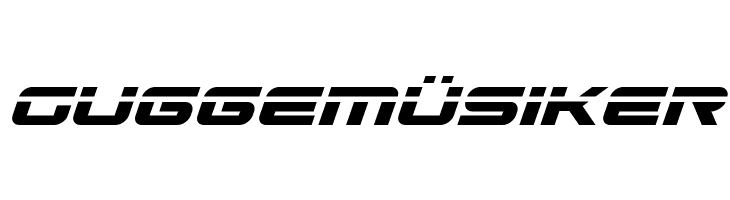 Gunship Laser Italic  Free Fonts Download