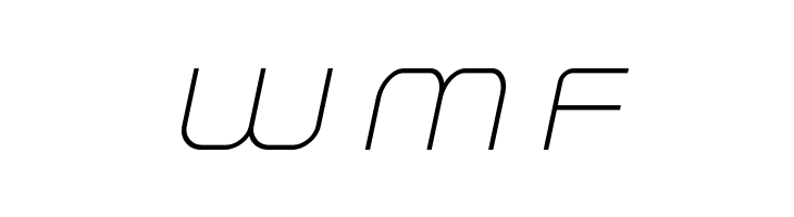 a "space light Italic  Free Fonts Download