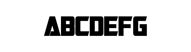 Cybertron Condensed Bold  Free Fonts Download