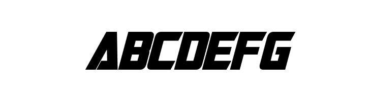 Cybertron Condensed Bold Italic  Free Fonts Download