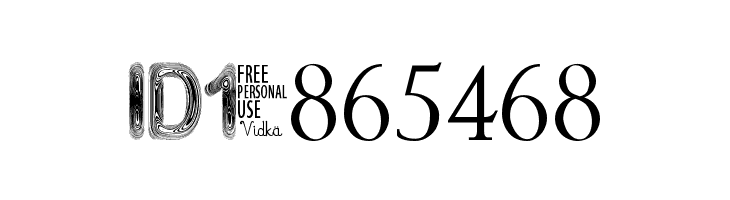 Vidka Woodcraft  Free Fonts Download