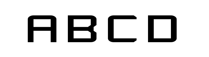 Rabbid Highway Sign Extended Regular  Free Fonts Download