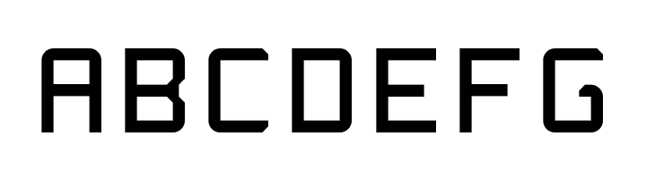 Rabbid Highway Sign Caps Regular  Free Fonts Download