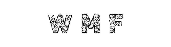 CF Civilisation Maya Regular  Free Fonts Download