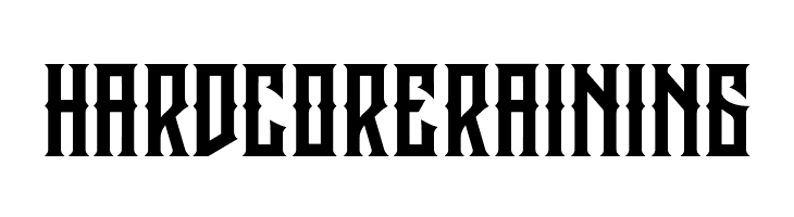 HARDCORERAINING Jibriel Small Caps Font