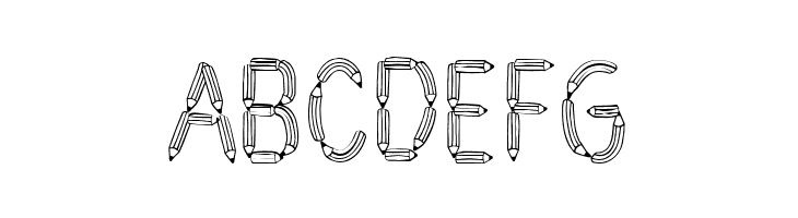 CF Crayons de plomb PERSONALUSE Regular  Free Fonts Download