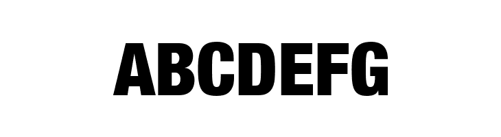 Helvetica Neue Condensed Black  Free Fonts Download
