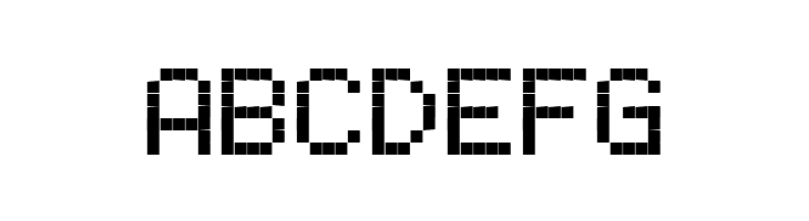 LCD PC  Free Fonts Download