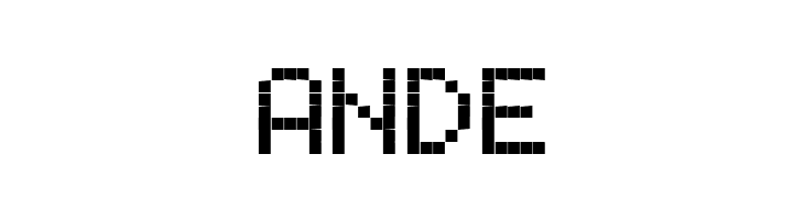 LCD PC  Free Fonts Download