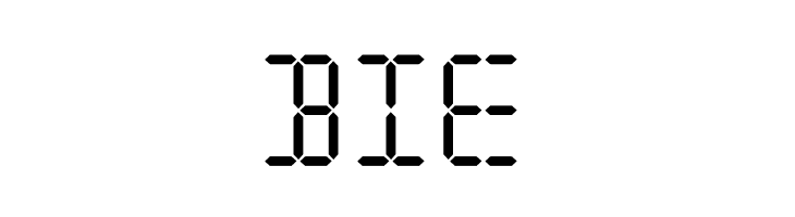 Digital Computer Light Italic  Free Fonts Download