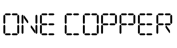 Digital Computer Bold  Free Fonts Download