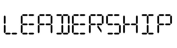 Digital Computer Bold  Free Fonts Download