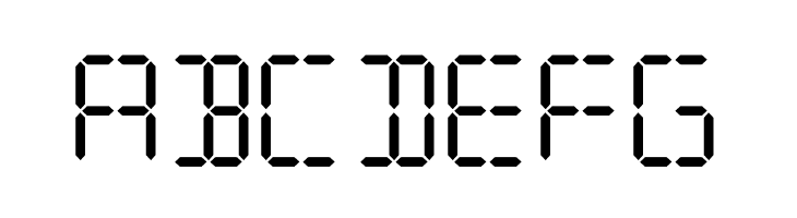 Digital Computer Italic  Free Fonts Download