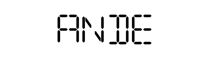 Digital Computer Italic  Free Fonts Download