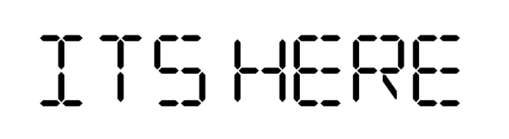 Digital Computer Italic  Free Fonts Download