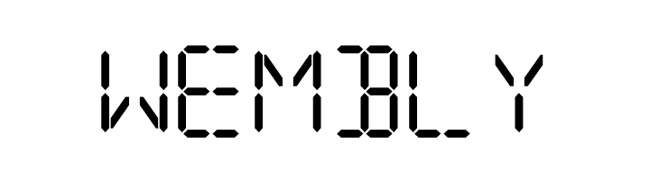 Digital Computer Light  Free Fonts Download