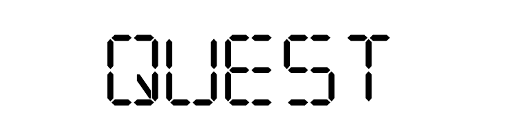 Digital Computer Semibold Italic  Free Fonts Download