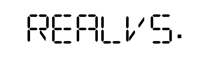 Digital Computer Semibold  Free Fonts Download