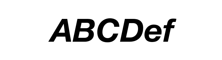 .Helvetica NeueUI Bold Italic  Free Fonts Download