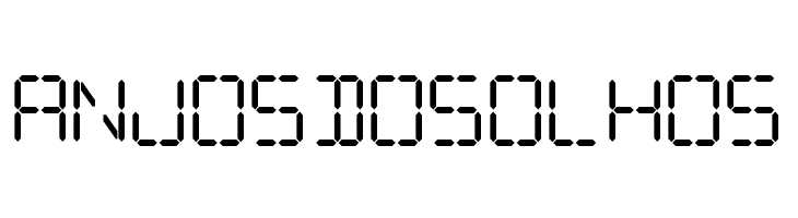 .Digital iPhone Light  Free Fonts Download