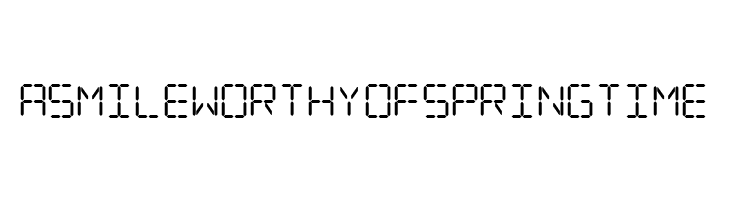 .Digital iPhone Light  Free Fonts Download