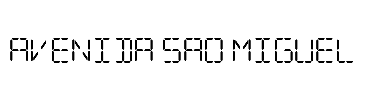 .Digital iPhone Light  Free Fonts Download