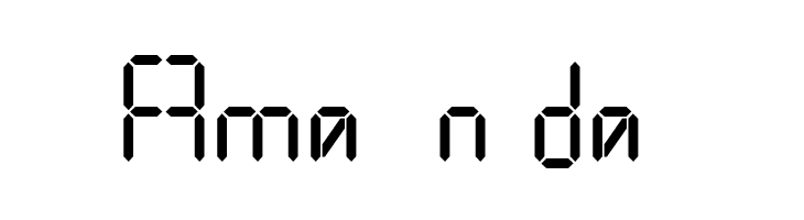 .Digital iPhone Light  Free Fonts Download