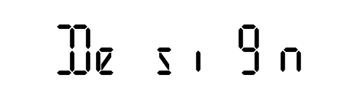 .Digital iPhone Light  Free Fonts Download