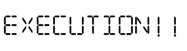 .Digital iPhone Light  Free Fonts Download