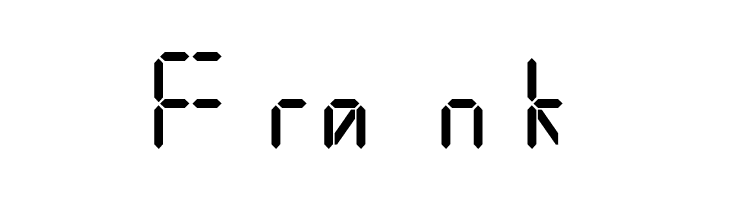 .Digital iPhone Light  Free Fonts Download