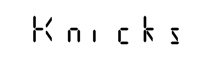 .Digital iPhone Light  Free Fonts Download