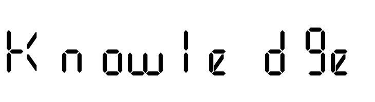 .Digital iPhone Light  Free Fonts Download