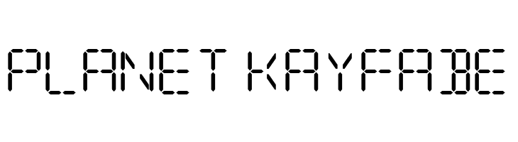 .Digital iPhone Light  Free Fonts Download