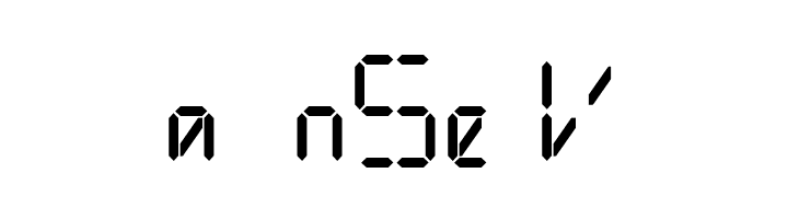 .Digital iPhone Light  Free Fonts Download