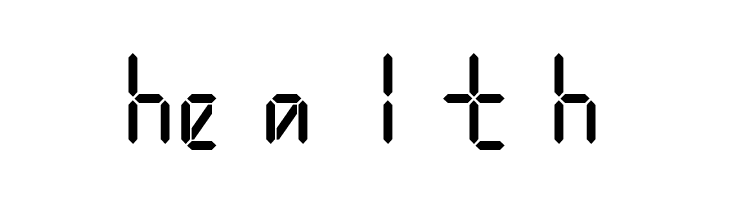 .Digital iPhone Light  Free Fonts Download