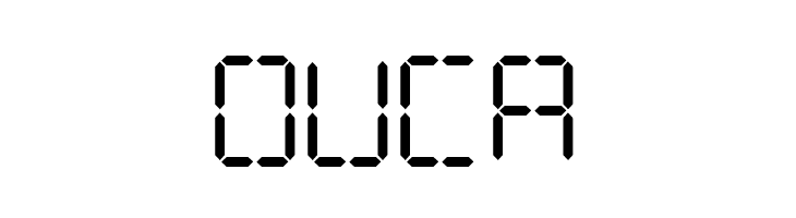 Digital iPhone Bold Italic  Free Fonts Download