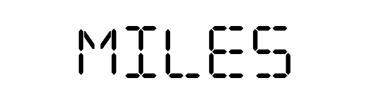 Digital iPhone Bold Italic  Free Fonts Download