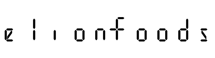 Digital iPhone  Free Fonts Download