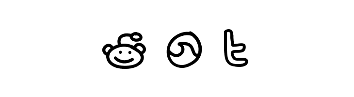 PWHandySocialIcons  Free Fonts Download