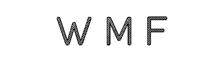 KG Candy Cane Stripe  Free Fonts Download