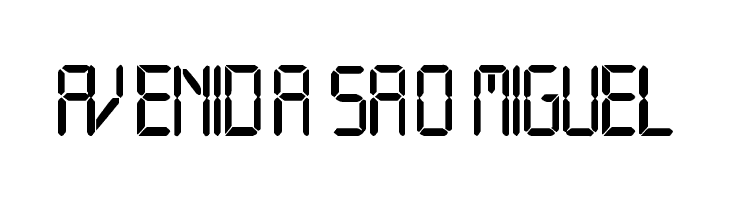 Amin Digital CAPS  Free Fonts Download