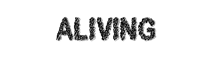 3D Cubes Solid  Free Fonts Download