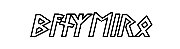 Stormning Odin Oblique  Free Fonts Download