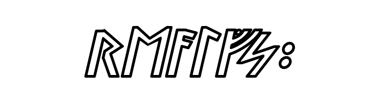 Stormning Odin Oblique  Free Fonts Download