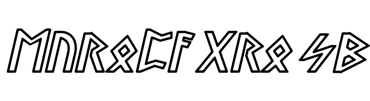 Stormning Odin Oblique  Free Fonts Download